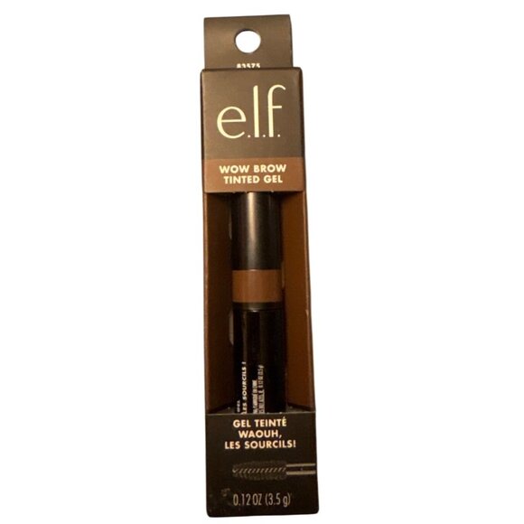 E.L.F. Wow Brow Tinted Gel Brunette 3.5g Volumizing Fiber Gel Vegan & Cruelty-Fr - Picture 1 of 6
